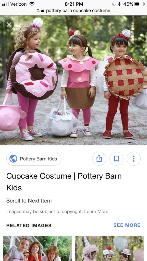 Adorable Pottery Barn Cupcake Costume For Sale In Upper Saint