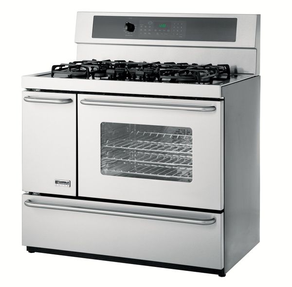 Kenmore Elite Stove Commercial 75603 40" DoubleOven DualFuel Range w
