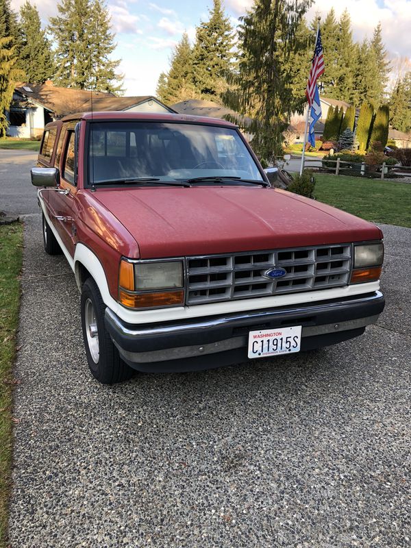 1989 Ford Ranger Xlt Extended Cab 2wd For Sale In Everett Wa Offerup