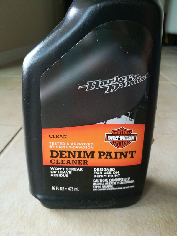 HarleyDavidson Denim Paint Cleaner. Half full. for Sale in Corona, CA