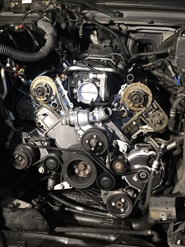 range rover timing chain replacement cost