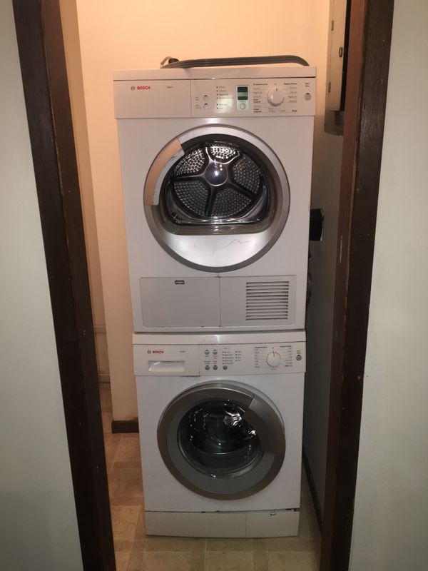 Bosch 22 inch stackable or side by side washer and dryer for Sale in Topeka, KS OfferUp