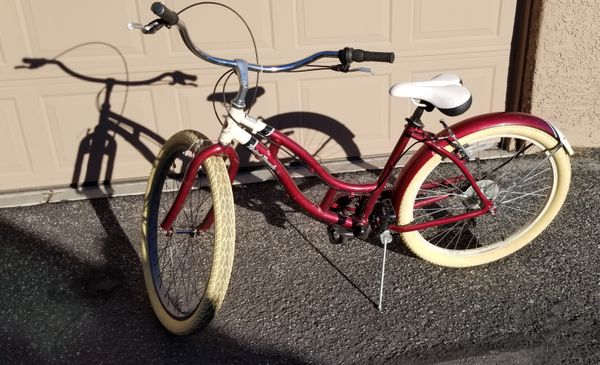 women's schwinn point beach cruiser bike