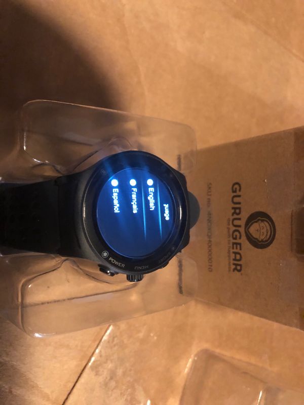 gurugear multisport gps smartwatch