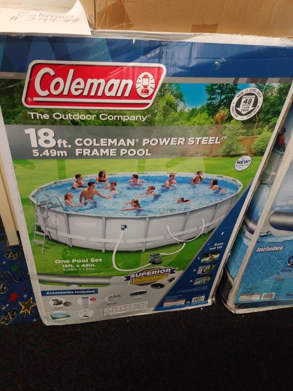 coleman 18 ft pool filter