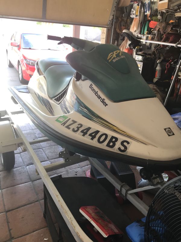 Jet ski sea doo Bombardier 96 clean title Great condition for Sale in