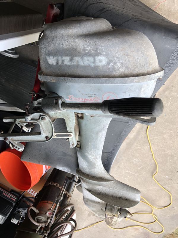 Old 12 wizard powermatic boat motor for Sale in Waxahachie, TX OfferUp