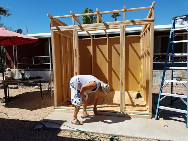 8x7' custom built tool shed for sale in mesa, az - offerup