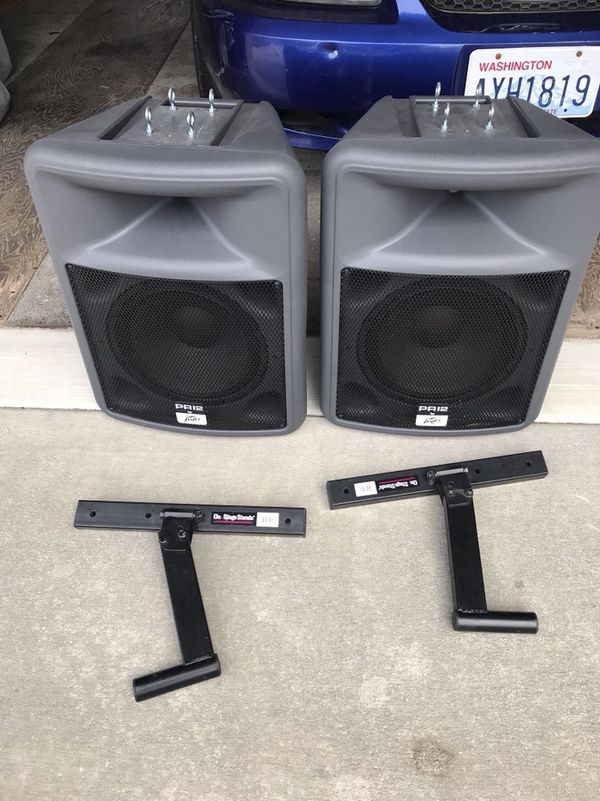 Peavey PR12 Speakers with adjustable wall mounts for Sale in Gig Harbor, WA OfferUp