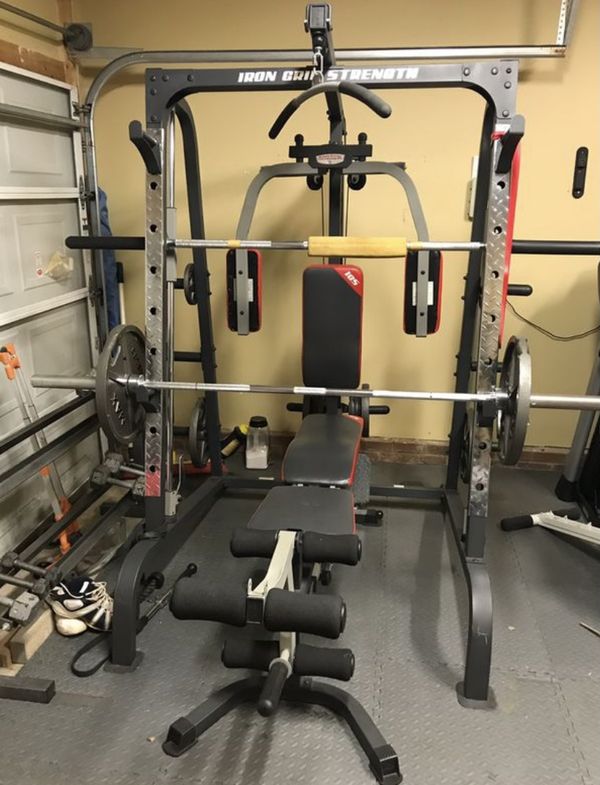 Iron Grip Strength Smith Machine