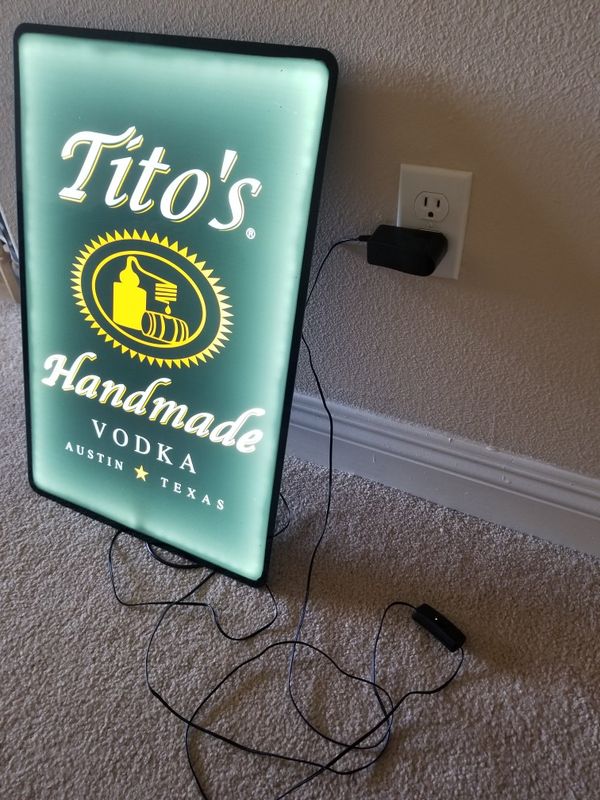 Tito's vodka. light up sign for Sale in Las Vegas, NV OfferUp