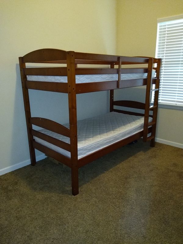 Used Bunk Bed and Mattresses, 100 for Sale in Conyers, GA OfferUp