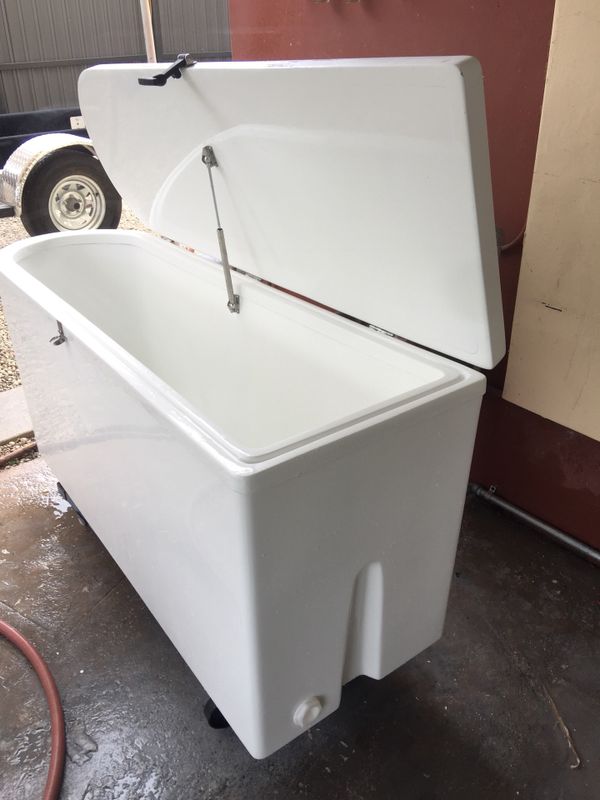 Brand New Fiberglass Coffin Cooler Fish Box for Sale in Miami, FL OfferUp