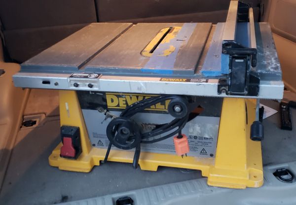 DEWALT DW744 10-Inch Table Saw, Corded 120V AC for Sale in Tampa, FL ...