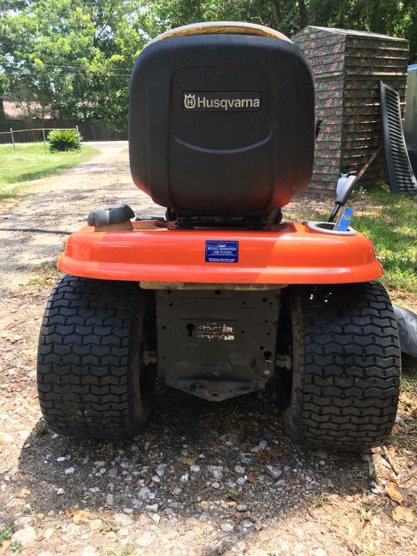 Husqvarna yth 2148 riding lawn mower for Sale in BROOKSIDE VL, TX - OfferUp