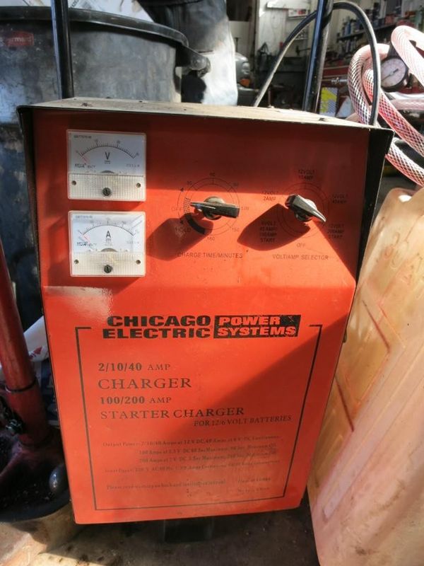 Chicago Electric Power Systems Charger 2/10/40 amp item 46944 for Sale