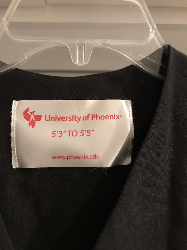 University of Phoenix Cap & Gown for Sale in Oceanside, CA OfferUp