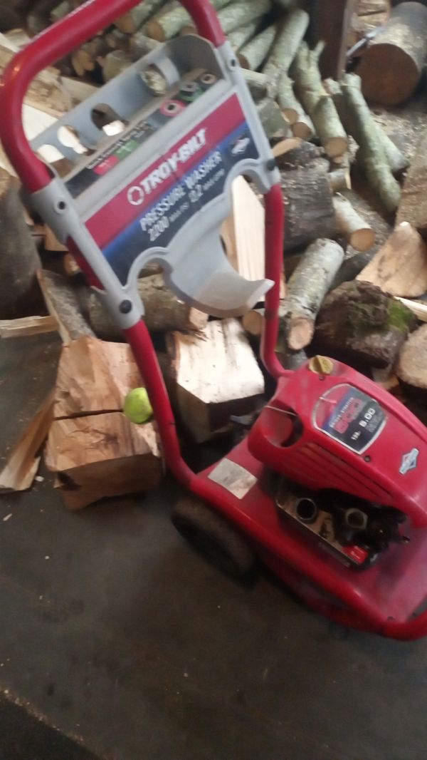 TroyBilt 2200 psi pressure washer for Sale in Seattle, WA OfferUp