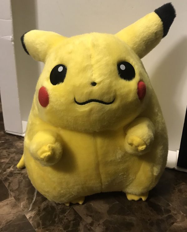 large pikachu plush