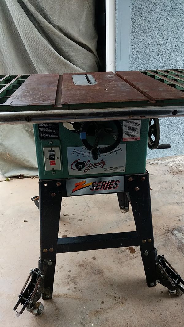 Grizzly industrial Table Saw Z Series model G1022 for Sale in Yorba