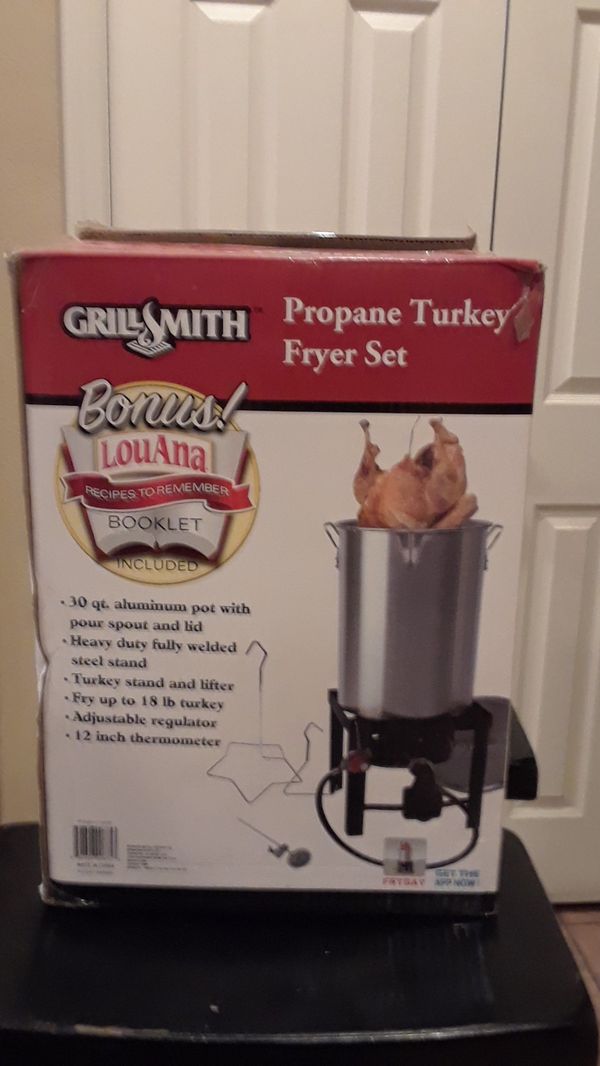 Grillsmith Turkey Fryer Instruction Manual