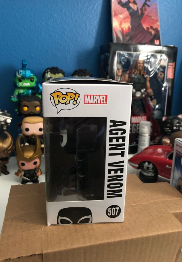 agent venom pop in a box