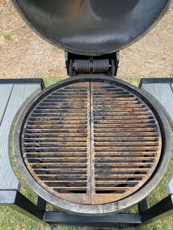 Golden cast iron smoker kamado grill for Sale in Atlanta, GA OfferUp