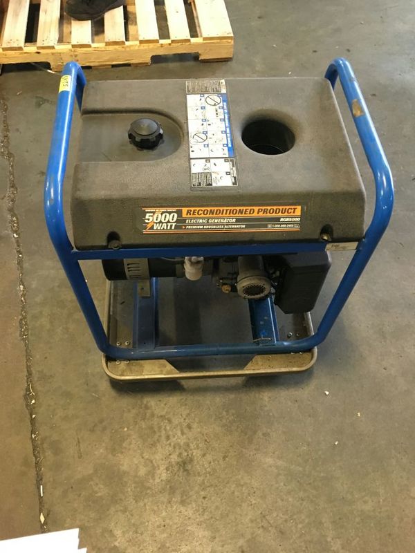 Briggs and stratton genpower 10 0 5000watt generator for sale in sumner