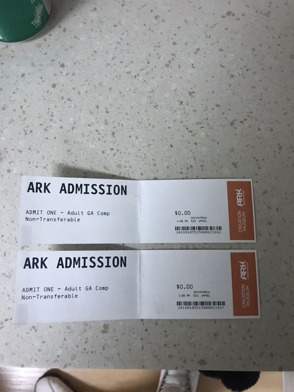 ark encounter tickets for Sale in Corinth, KY OfferUp