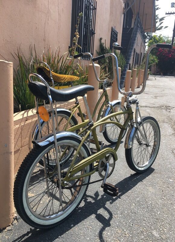 Original Vintage Chicago Schwinn 20” Low Rider Bikes bicycles His&Hers