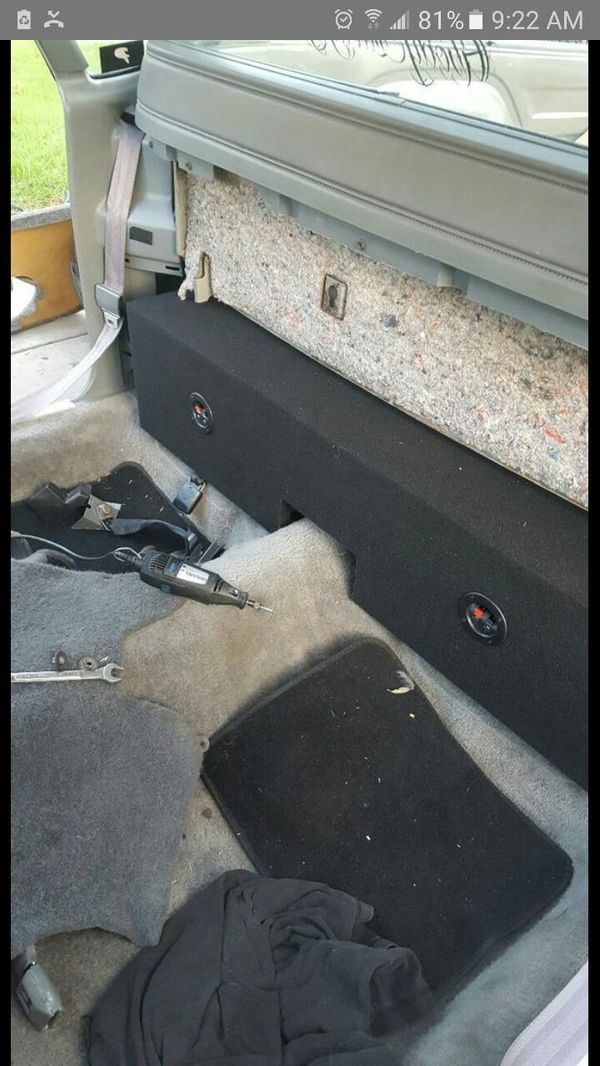 79 87 El camino speaker box 12" 10" for Sale in Pomona, CA OfferUp