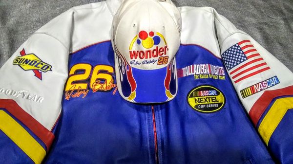 Ricky Bobby talladega nights wonder break race jacket and hat for Sale ...