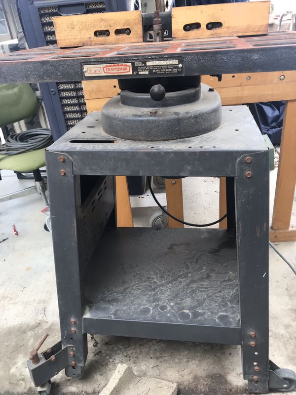 Craftsman 1” Shaper/Router with table for Sale in Bakersfield, CA OfferUp