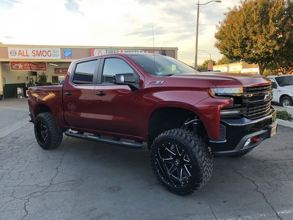 2019 new Chevy Silverado lift kit combo 6” procomp 22x12 wheels 35” mud ...