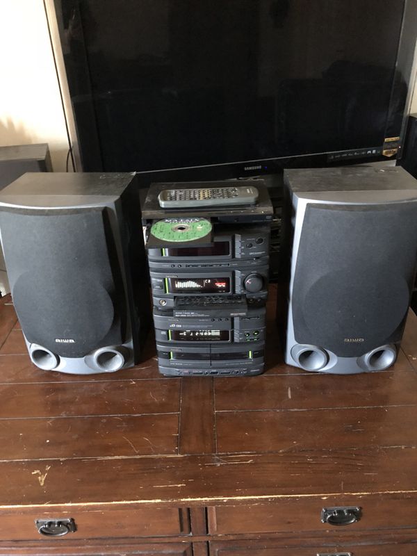 Aiwa NSXD939 Dolby ProLogic Surround Sound DSP sound mode Stereo w