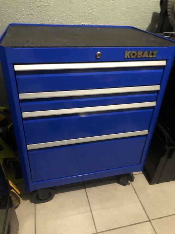 Kobalt tool box or chest w drawers and locks and wheels for Sale in