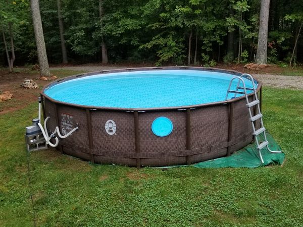 how to put up a coleman above ground pool