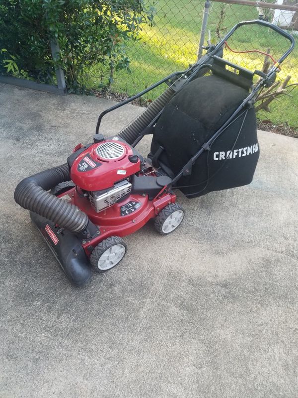 Craftsman 4 In 1 Self Propelled Leaf Vacuum Chipper Shredder Blower