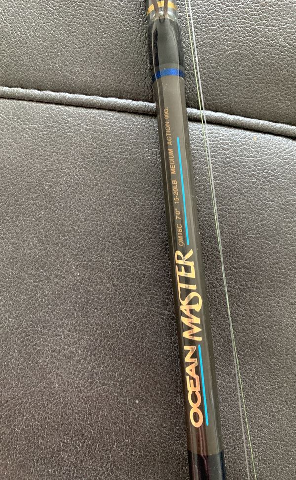 Calcutta fishing reel bait caster and ocean master rod model Calcutta