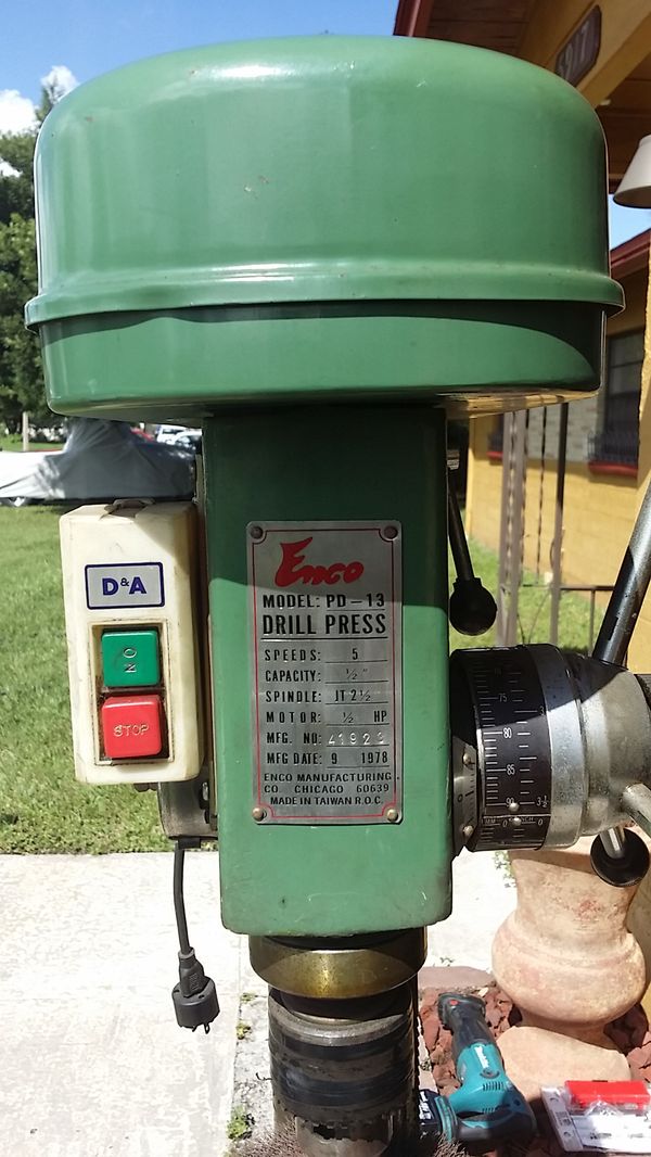 Enco drill press model pd13 fully functional for Sale in Orlando, FL