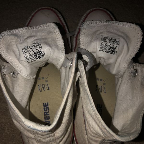 Trashed & Smelly White High Top Converse for Sale in Acworth, GA - OfferUp