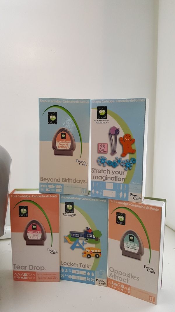 Cricut CRV001 with 11 cartridges for Sale in Romeoville, IL OfferUp