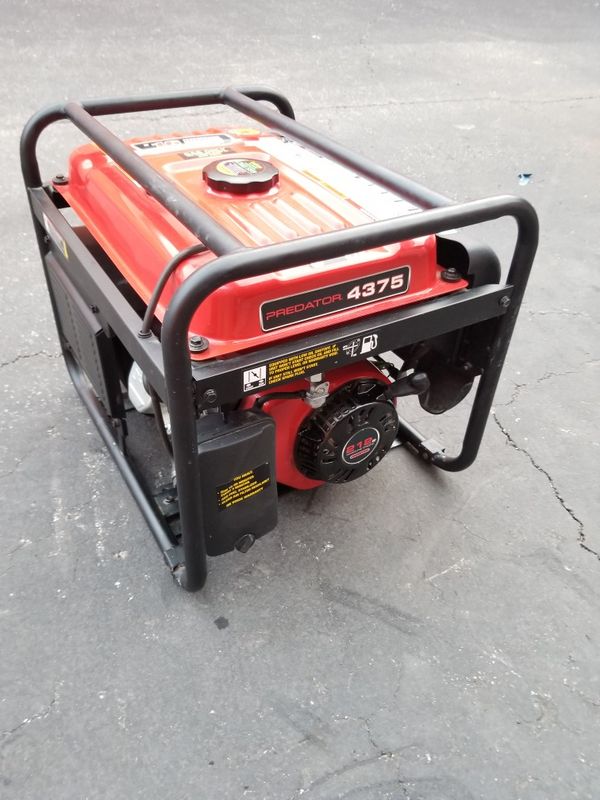 Predator 4375 watts generator for Sale in San Antonio, TX - OfferUp