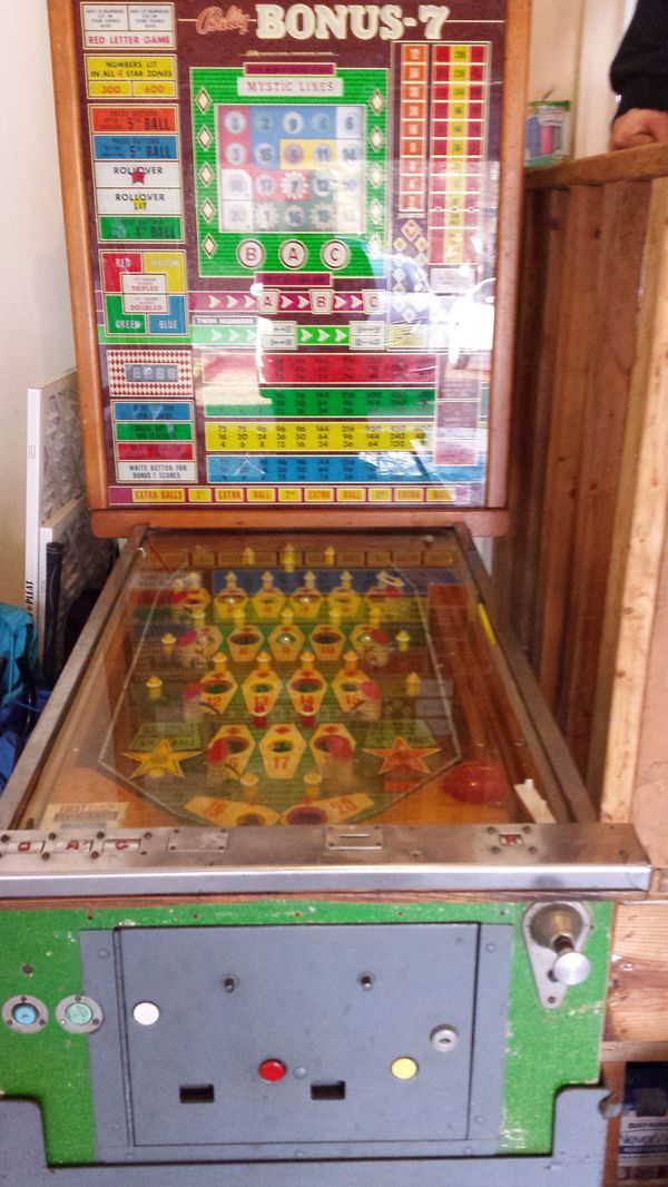 bally bingo pinball for sale