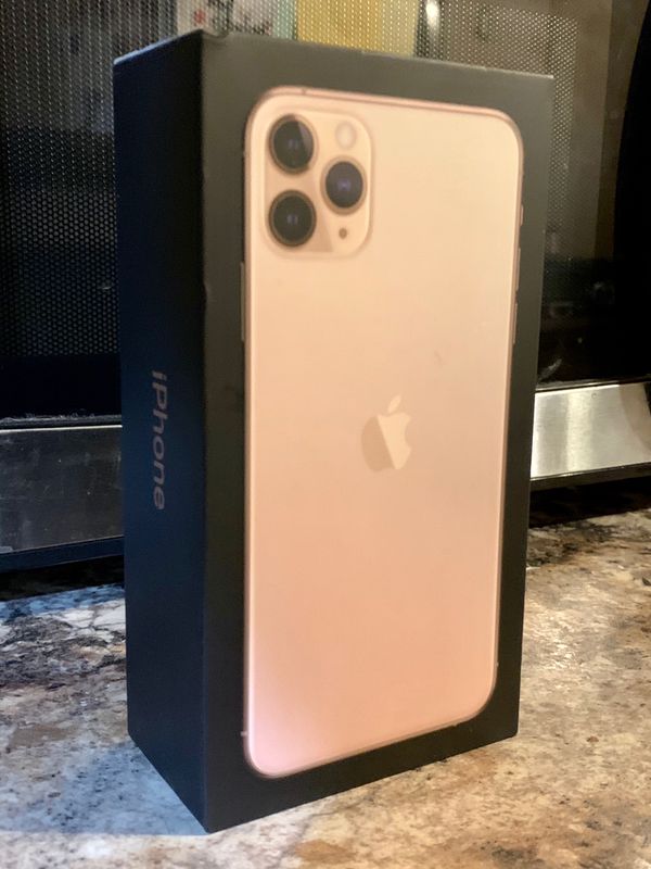Apple iPhone 11 Pro Max 64GB (AT&T/Cricket/H2O; GOLD) BRAND NEW IN BOX!!! for Sale in New York ...