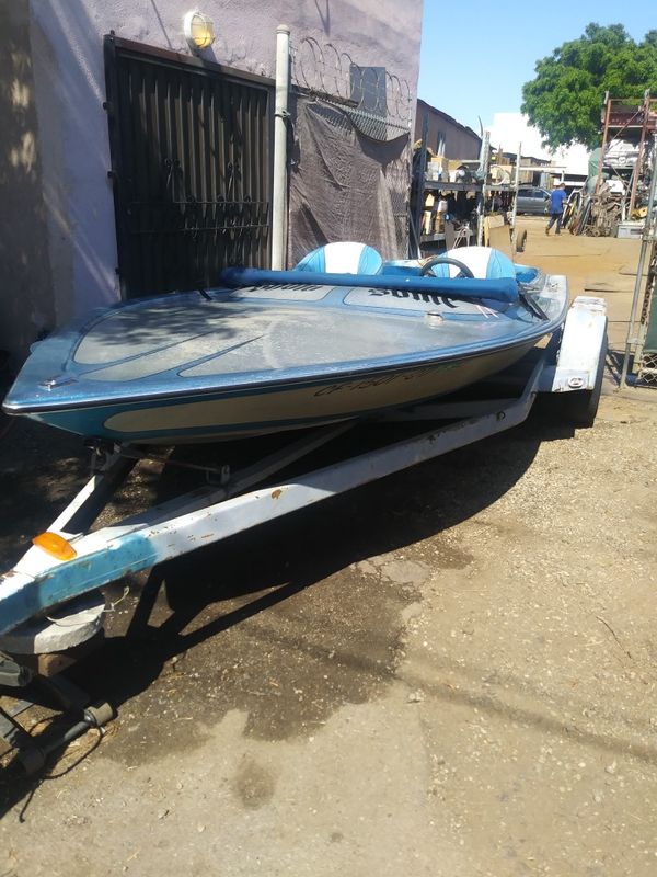 1977 concord 18' jet boat panther jet drive 460 ford with trailer for ...