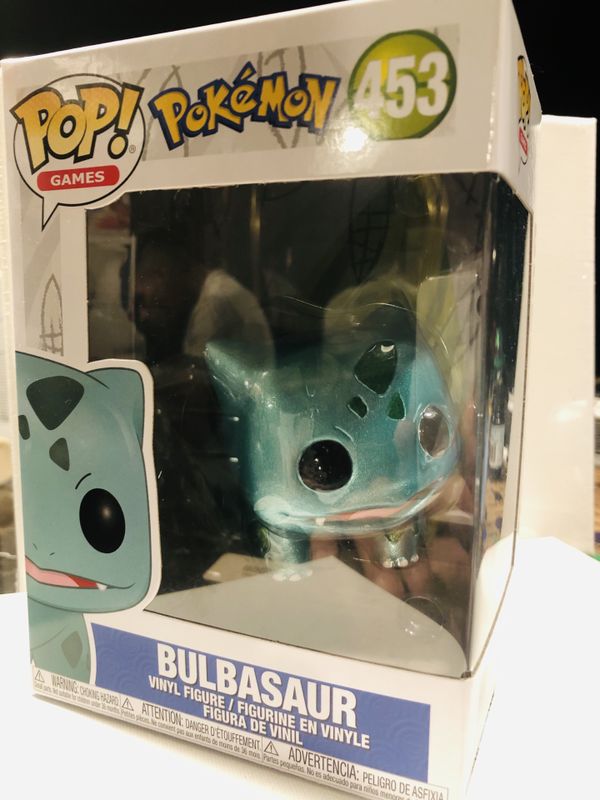 10 inch metallic bulbasaur