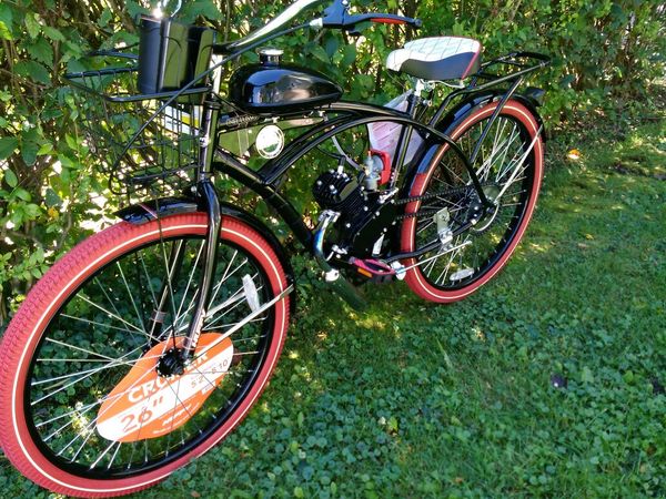Brand new 26 inch huffy nel lusso 80cc motorized beach