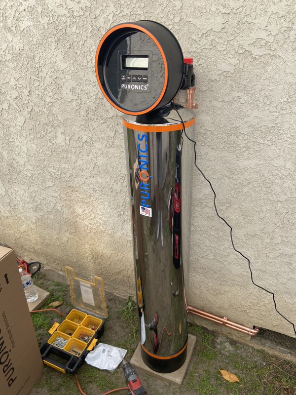 Puronics Water Filtration System, Softener, and PH balancer
