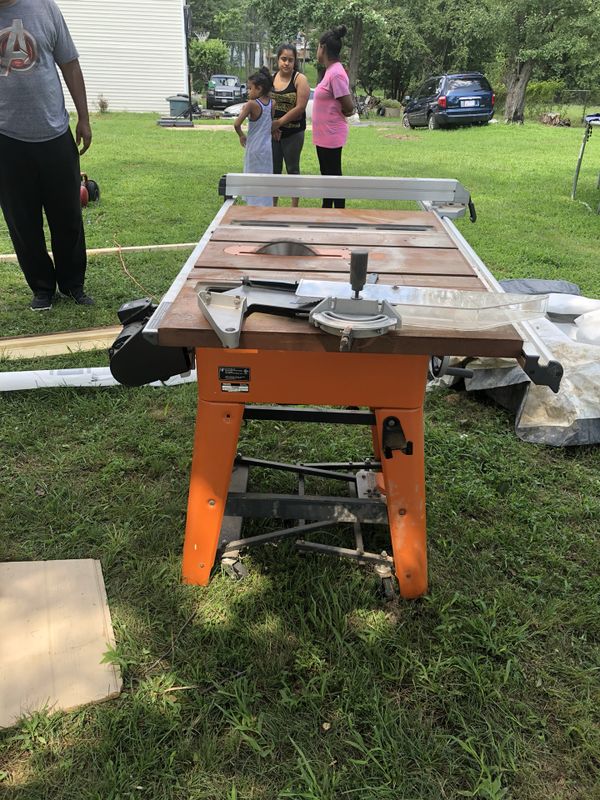 ridgid saw table for Sale in Fort Washington, MD OfferUp